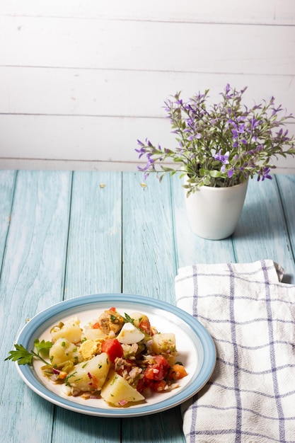 Тарелка домашнего блюда